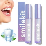 Glostik Tooth Gloss, Tooth Gloss Whiter Teeth, Teeth Essence Pen, Teeth Pen for Tooth Stain Removal, Instant Gloss Results, Fast Removes Years of Stains